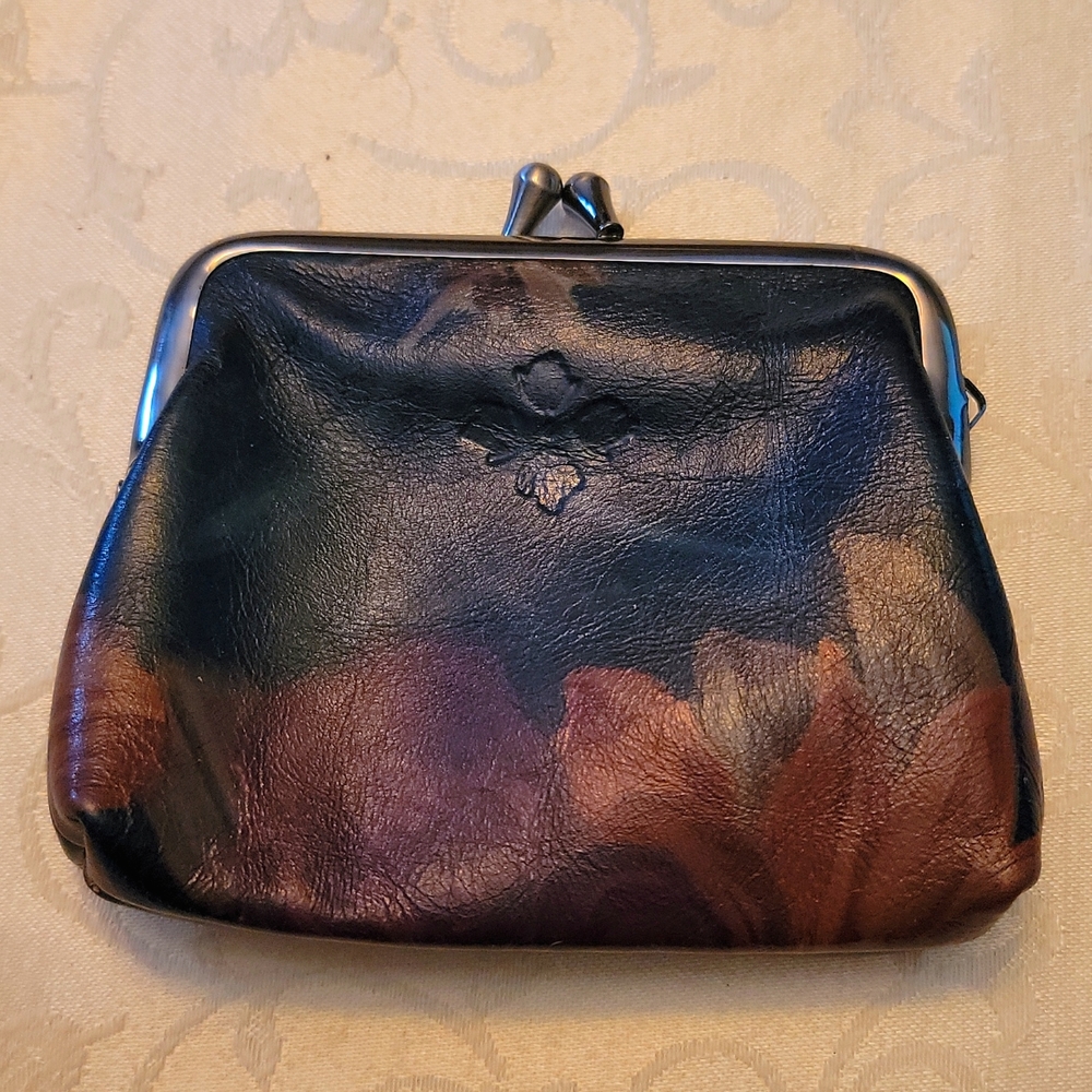 Patricia Nash Small Leather Borse Coin Purse.